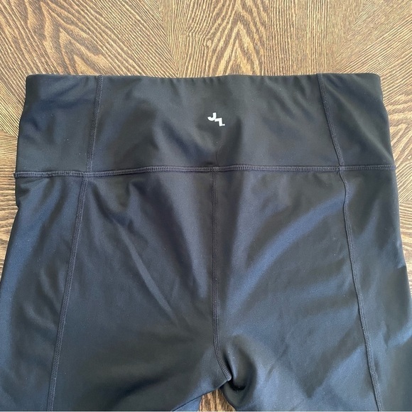 JOY LAB LEGGINGS BLACK WITH MULTICOLOR DESIGN SIZE XL - Picture 6 of 8